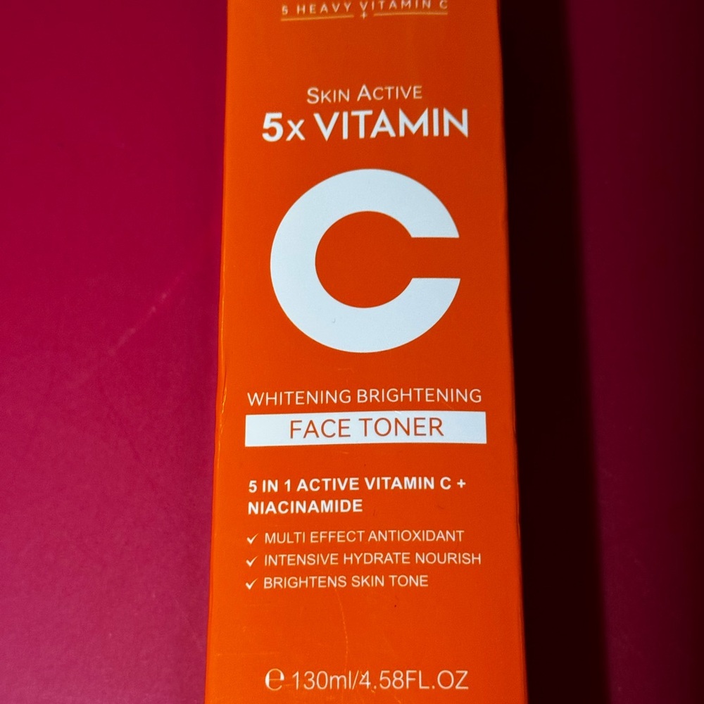 Skin Active 5x Vitamin C Face Toner - Orange
